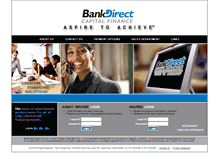 Tablet Screenshot of bankdirectcapital.com